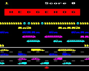 Hedgehog (19xx)(Beebug)[HEDGHOG] screen shot game playing